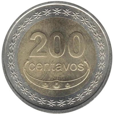 200 Centavos back