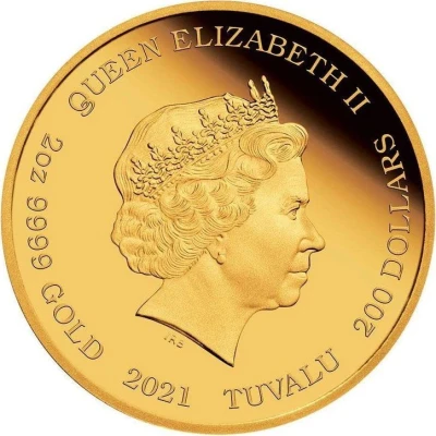 200 Dollars - Elizabeth II Diamonds are Forever front