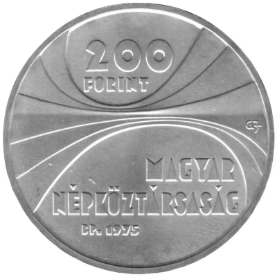 200 Forint Hungarian Academy of Science front