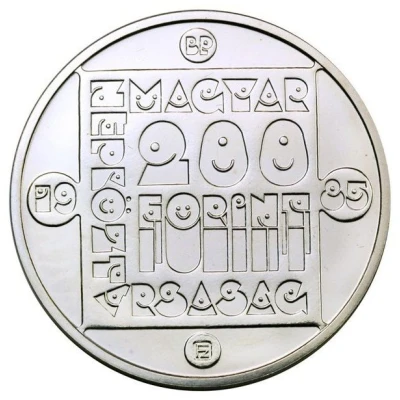 200 Forint Otter front