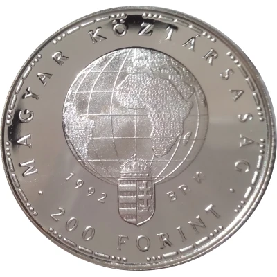 200 Forint White Storks front