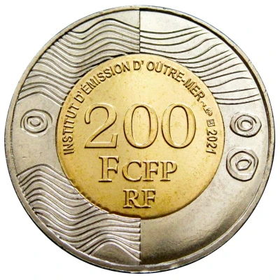 200 Francs CFP front