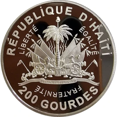 200 Gourdes Haitian Senate front