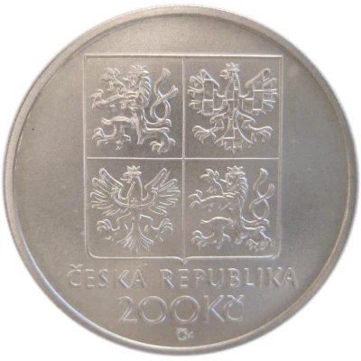 200 Korun František Kmoch front