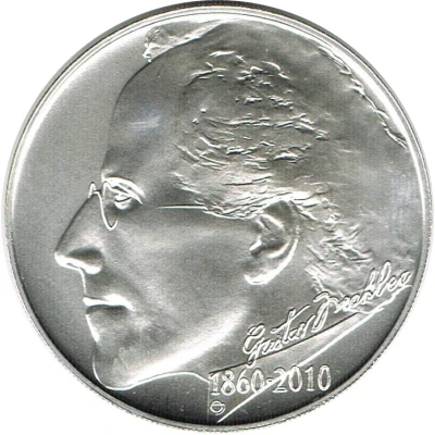 200 Korun Gustav Mahler back