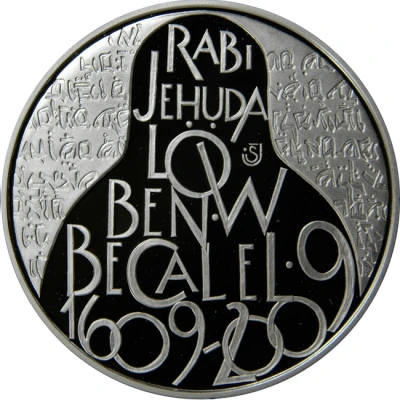 200 Korun Rabbi Jehuda Löw back