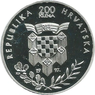 200 Kuna Franjo Tuđman front