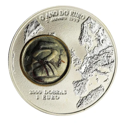 2000 Dobras Spain - 5 Pesetas back