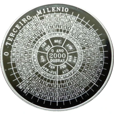 2000 Dobras Third Christian Millennium back