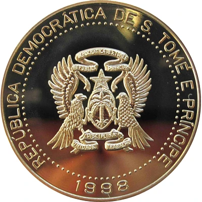 2000 Dobras Third Christian Millennium front