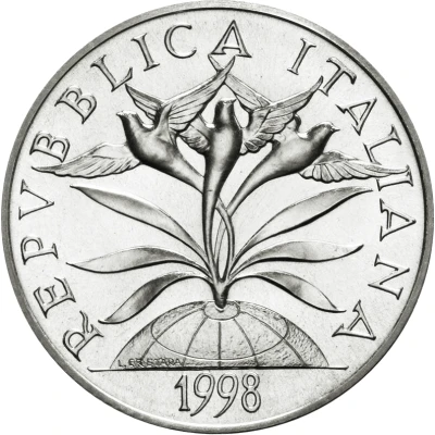 2000 Lire The Faith front