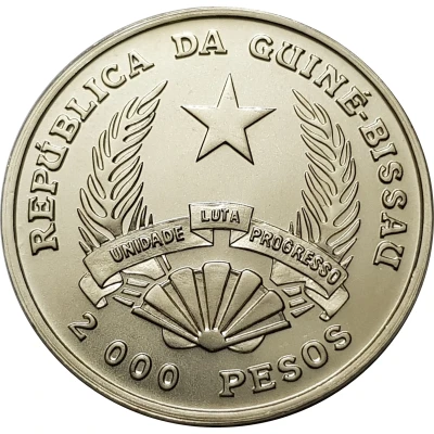 2000 Pesos FAO - Pineapple Harvest ND front