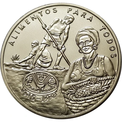 2000 Pesos FAO - Pineapple Harvest ND back