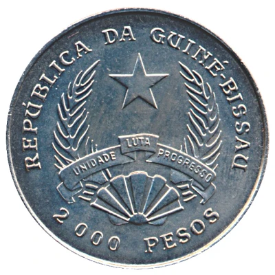 2000 Pesos Nuno Tristao front