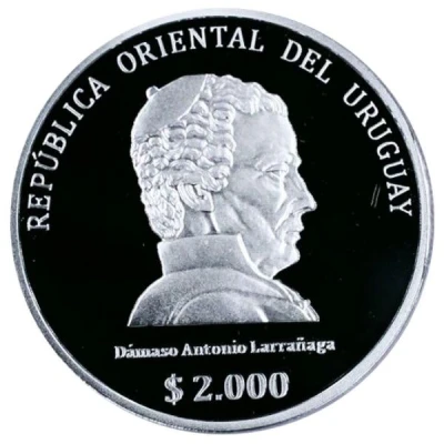 2000 Pesos Uruguayos Biblioteca Nacional front