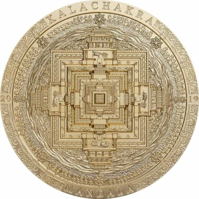 2000 Tögrög Kalachakra Mandala back