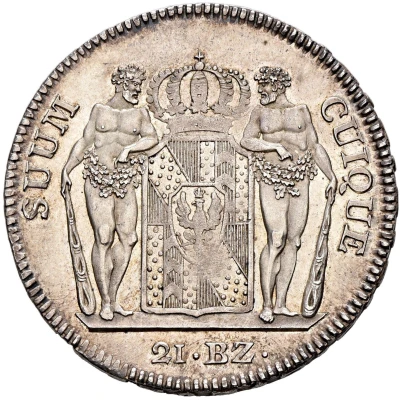 21 Batzens - Frederick William III back