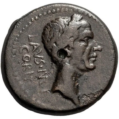 Æ21 - Julius Caesar 44 BC - 43 BC front