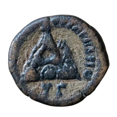 Æ21 - Marcus Aurelius ΚΑΙCΑΡEΩΝ Τ Π ΑΡΓΑΙΩ EΤ Γ; Caesarea, Cappadocia back