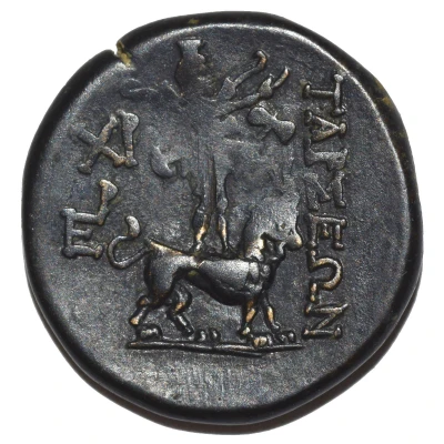 Æ21 164 BC - 27 BC back