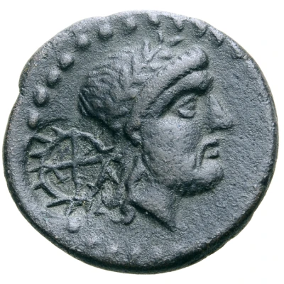 Æ22 Countermarked 200 BC - 101 BC front