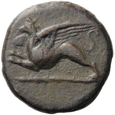 Æ22 - Dionysios II 367 BC - 357 BC front