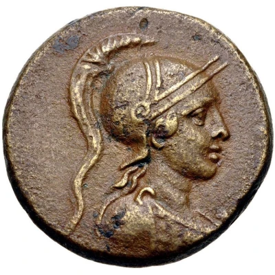 Æ22 - Menodotos and Sillon 148 BC - 133 BC front