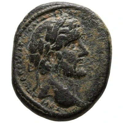 Æ23 - Antoninus Pius ΔΙΟC ΚΑΤΑΙΒΑΤΟΥ ΚΥΡΡΗCΤⲰΝ; Cyrrhus front