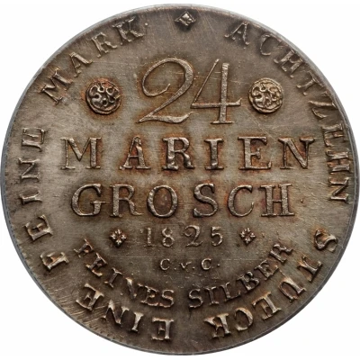 24 Mariengroschen / ⅔ Thaler - Charles II back