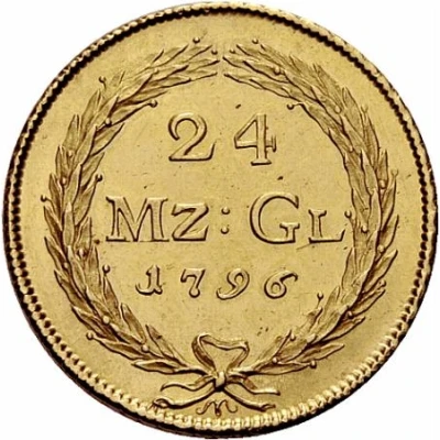 24 Münzgulden back