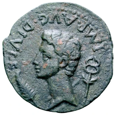 Æ25 - Augustus Hispania 27 BC - 14 AD front