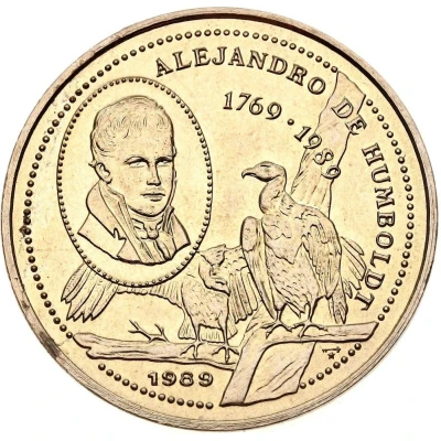 25 Centavos Alexander von Humboldt back