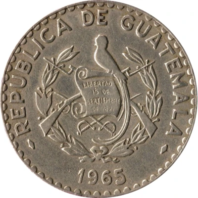 25 Centavos front