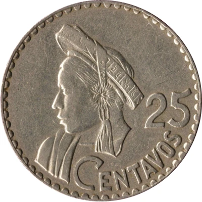 25 Centavos back