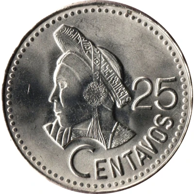 25 Centavos back