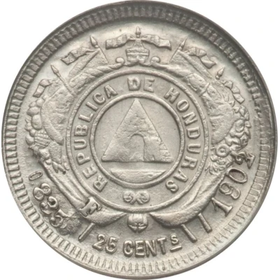 25 Centavos front