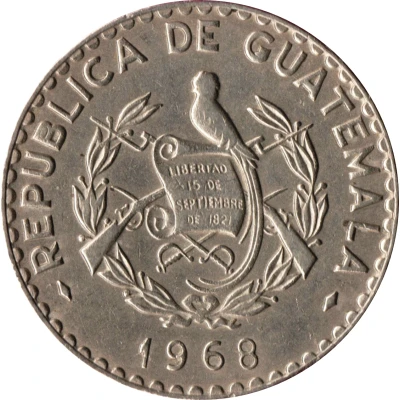 25 Centavos front