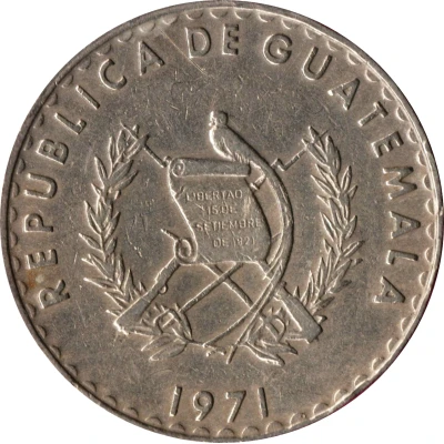 25 Centavos front