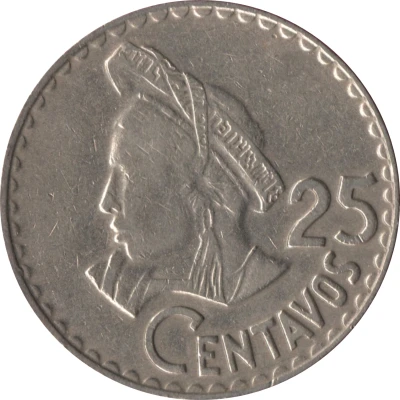 25 Centavos back