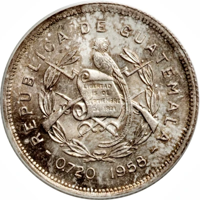 25 Centavos front