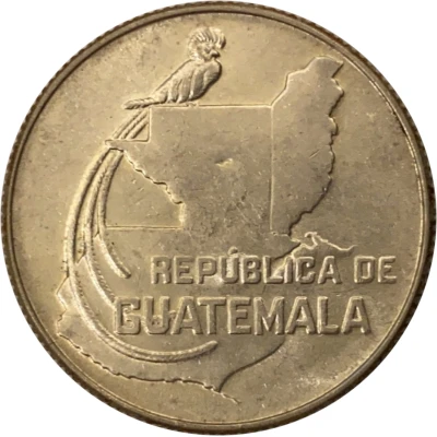 25 Centavos front