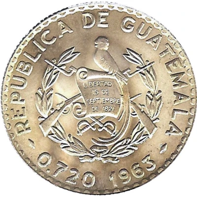 25 Centavos front