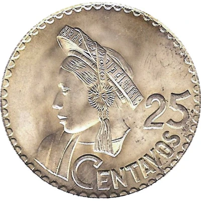 25 Centavos back