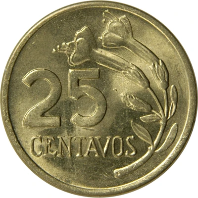 25 Centavos back