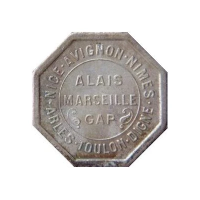 25 Centimes - Chambres de Commerce - Provençal Region Silver front