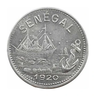 25 Centimes Dakar front