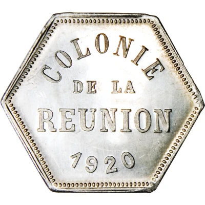 25 Centimes French Overseas Department front