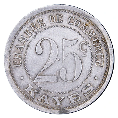 25 Centimes Kayes back