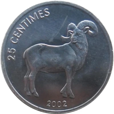 25 Centimes Ram back