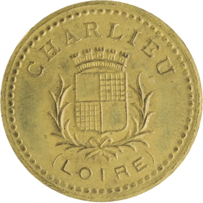 25 Centimes - Union Commerciale et Industrielle - Charlieu [42] Brass front